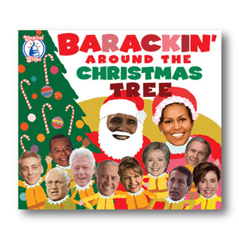 Barackin' Around the Christmas Tree